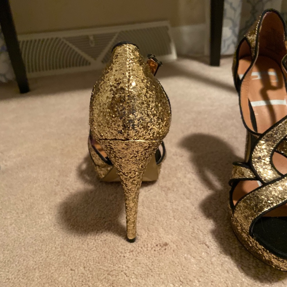 Sparkle heels size 6 - Picture 6 of 7